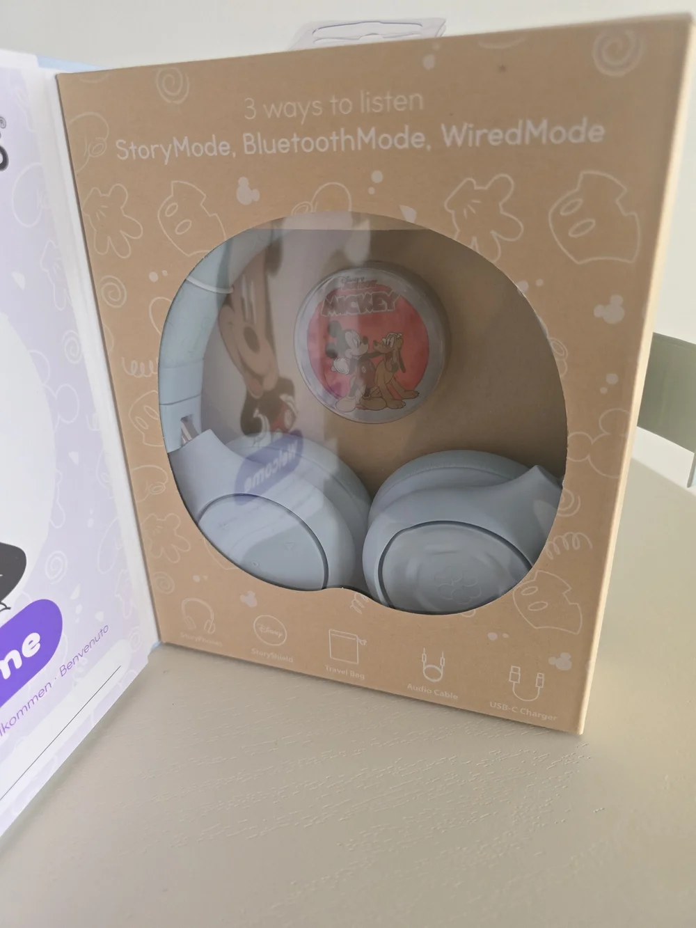 ONANOFF StoryPhones Disney Mickey Mouse Storytelling Headphones